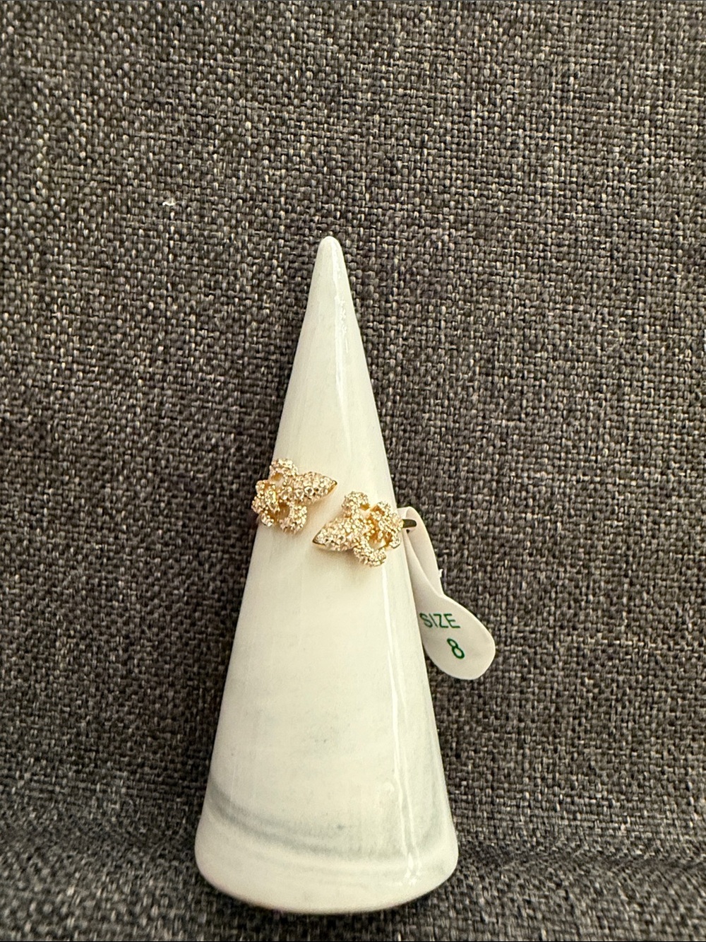 Bomb party vermil ring Size 8
